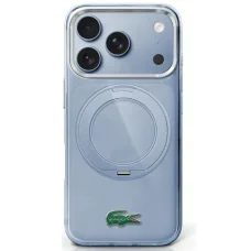 Lacoste IML fényes MagSafe gyűrűs állványtok iPhone 18 Pro Max / 17 Pro Max készülékhez, kék