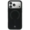 iPhone 18 Pro / 17 Pro čierne puzdro Mercedes-Benz Leather 3D MagSafe thumbnail