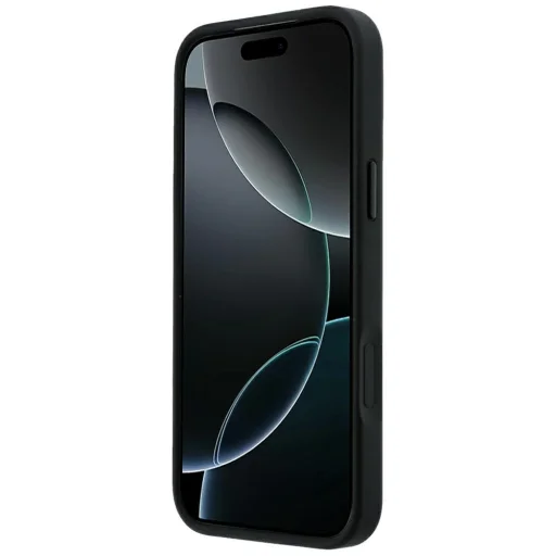 iPhone 18 Pro / 17 Pro čierne puzdro Mercedes-Benz Leather 3D MagSafe - 5