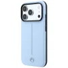 iPhone 18 Pro Max / 17 Pro Max modré puzdro Mercedes Leather Semi Wrap with Iconic Line MagSafe thumbnail
