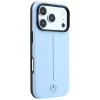 iPhone 18 Pro Max / 17 Pro Max modré puzdro Mercedes Leather Semi Wrap with Iconic Line MagSafe thumbnail