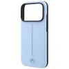 iPhone 18 Pro Max / 17 Pro Max modré puzdro Mercedes Leather Semi Wrap with Iconic Line MagSafe thumbnail