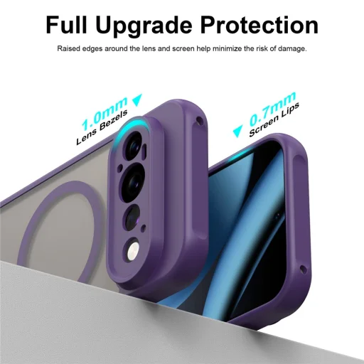 Fialové puzdro Techsuit HaloFrost II MagSafe pre Google Pixel 11 Pro - 3