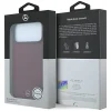 Apple iPhone 18 Pro Max / 17 Pro Max bordové kožené puzdro Mercedes Leather Semi Wrap Iconic Line MagSafe thumbnail
