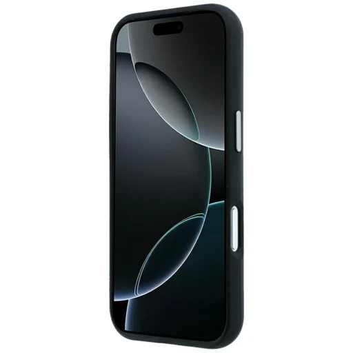iPhone 18 Pro Max / 17 Pro Max čierny Mercedes Leather Semi Wrap with Iconic Line MagSafe kryt - 5