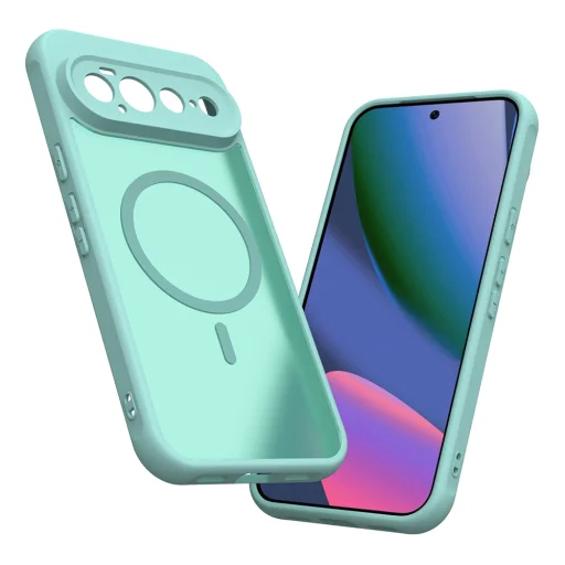 Mätovozelené puzdro Techsuit HaloFrost II MagSafe pre Google Pixel 11 - 3
