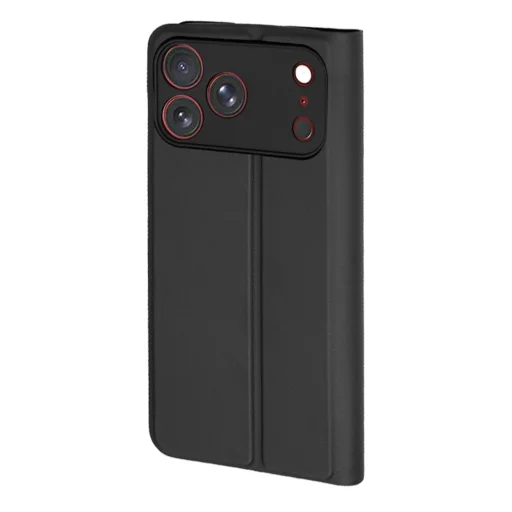 Čierne puzdro Techsuit Magskin Book pre iPhone 18 Pro Max - 6