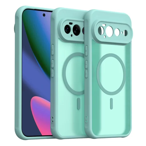 Mätovozelené puzdro Techsuit HaloFrost II MagSafe pre Google Pixel 11 Pro XL - 2