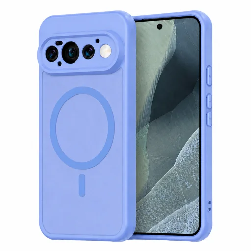 Google Pixel 11 Pro nebesky modré puzdro Techsuit HaloFrost II MagSafe - 1
