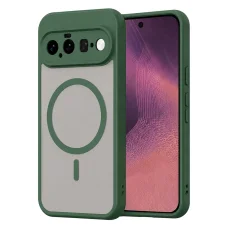 Zelené puzdro Techsuit HaloFrost II MagSafe pre Google Pixel 11