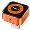 Bezdrôtový adaptér Carlinkit Mini Ultra6 pre CarPlay a Android Auto, čierno-oranžový thumbnail