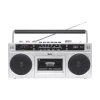 SAL RRTBRONX stereofónny kazetový rádiomagnetofón, Bluetooth, USB, microSD, MP3, multi-nahrávanie a archivácia, 3-pásmové rádio thumbnail