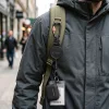 Tech-Protect ATH04 UrbanLoop držiak na telefón proti krádeži čierno-oranžový thumbnail