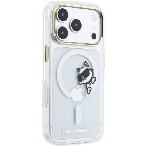 Apple iPhone 18 Pro / 17 Pro Karl Lagerfeld Peekaboo MagSafe priehľadný kryt - 4
