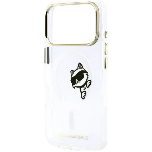 Apple iPhone 18 Pro / 17 Pro Karl Lagerfeld Peekaboo MagSafe priehľadný kryt - 6