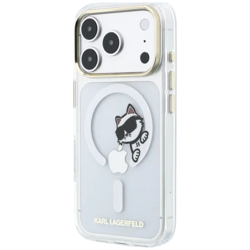  Apple iPhone 18 Pro / 17 Pro Karl Lagerfeld Peekaboo MagSafe átlátszó tok - 2