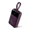 Forever Vibe-TB65 PD QC 65 W 20 000 mAh externá batéria, bordová powerbanka thumbnail