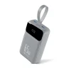 Forever Vibe-TB65 PD QC 65 W 20 000 mAh strieborná externá batéria powerbank thumbnail