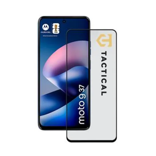  Motorola Moto G37 fekete Tactical Glass Shield 5D kijelzővédő üveg - 1
