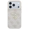  iPhone 18 Pro / iPhone 17 Pro rózsaszín Guess 4G & Big Strass Logo tok thumbnail