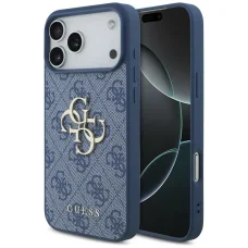  Apple iPhone 18 Pro Max / iPhone 17 Pro Max kék Guess 4G Big Logo merev tok