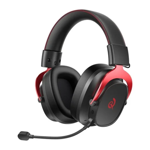 QCY Heroad VT200 Tri-Mode Edition gamer fejhallgató fekete-piros - 2