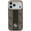 iPhone 18 Pro Max / iPhone 17 Pro Max hnedý Guess 4G with Stripe Round and Classic Logos MagSafe ochranný kryt thumbnail
