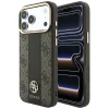  iPhone 18 Pro / iPhone 17 Pro barna Guess 4G with Stripe Round and Classic Logos MagSafe védőtok thumbnail