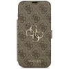 Apple iPhone 18 Pro Max / iPhone 17 Pro Max hnedé knižkové puzdro Guess Book 4G Metal Logo thumbnail