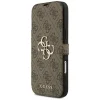  Apple iPhone 18 Pro Max / iPhone 17 Pro Max barna Guess Book 4G Metal Logo kihajtható tok thumbnail