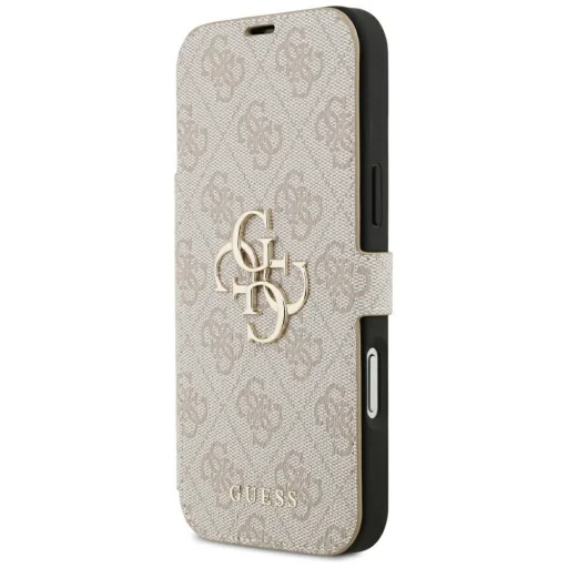 Apple iPhone 18 Pro Max / iPhone 17 Pro Max ružové knižkové puzdro Guess Book 4G Metal Logo - 2