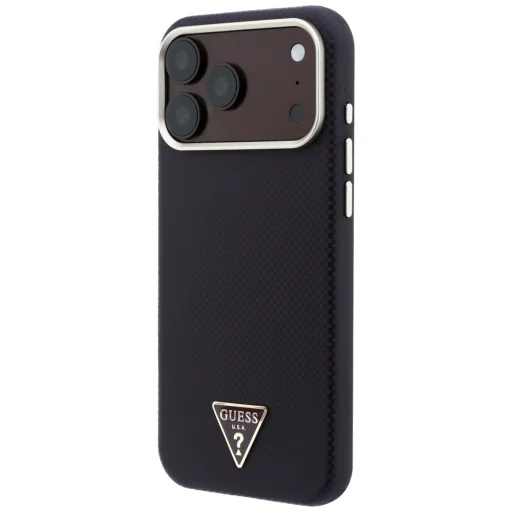  iPhone 18 Pro Max / 17 Pro Max bordó Guess Kevlar Triangle Logo MagSafe tok - 2