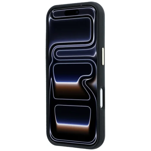 iPhone 18 Pro / 17 Pro čierny Guess Kevlar Triangle Logo MagSafe ochranný kryt - 5