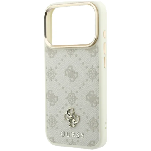  iPhone 18 Pro / 17 Pro bézs Guess Peony 4G Small Logo MagSafe tok - 6