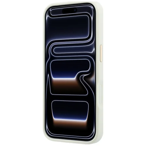  iPhone 18 Pro / 17 Pro bézs Guess Peony 4G Small Logo MagSafe tok - 5