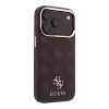  iPhone 18 Pro / 17 Pro bordó Guess Stripe Peony 4G Logo MagSafe védőtok thumbnail