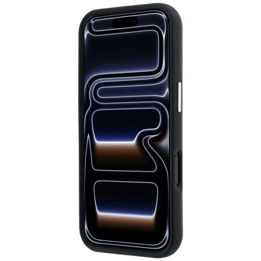 iPhone 18 Pro Max / 17 Pro Max bordový Guess Perforated 4G Gold Logo MagSafe pevný kryt - 5
