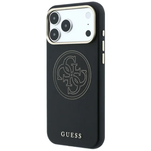 iPhone 18 Pro Max / 17 Pro Max čierne puzdro Guess Perforated 4G MagSafe - 2