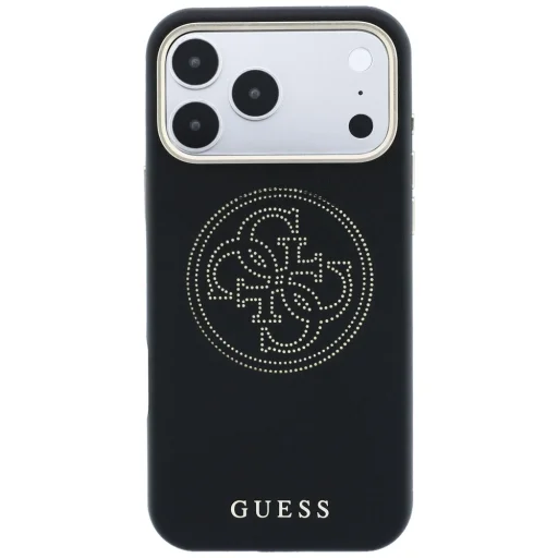 iPhone 18 Pro Max / 17 Pro Max čierne puzdro Guess Perforated 4G MagSafe - 3