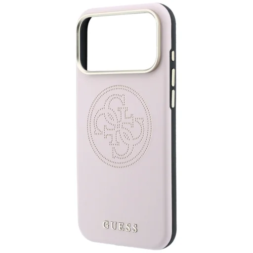 iPhone 18 Pro Max / 17 Pro Max ružový Guess Perforated 4G MagSafe zadný kryt - 6