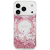  iPhone 18 Pro / iPhone 17 Pro rózsaszín Guess Resin Bottom Glitter MagSafe védőtok thumbnail