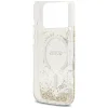  iPhone 18 Pro / iPhone 17 Pro arany Guess Resin Bottom Glitter MagSafe védőtok thumbnail