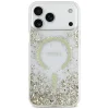 Apple iPhone 18 Pro Max / iPhone 17 Pro Max zlatý Guess Resin Bottom Glitter MagSafe ochranný kryt thumbnail