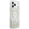 Apple iPhone 18 Pro Max / iPhone 17 Pro Max zlatý Guess Resin Bottom Glitter MagSafe ochranný kryt thumbnail