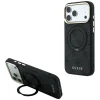  iPhone 18 Pro Max / 17 Pro Max fekete Guess Ring Stand 360 4G Classic Logo MagSafe tok thumbnail