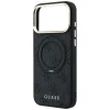  iPhone 18 Pro Max / 17 Pro Max fekete Guess Ring Stand 360 4G Classic Logo MagSafe tok thumbnail