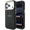 iPhone 18 Pro Max / iPhone 17 Pro Max čierne puzdro Guess Saffiano Peony & Ring MagSafe thumbnail