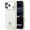 Apple iPhone 18 Pro Max / 17 Pro Max béžový Guess Saffiano Small 4G & Classic Logo MagSafe pevný kryt thumbnail