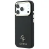  iPhone 18 Pro Max / 17 Pro Max fekete Guess Saffiano Small 4G & Classic Logo MagSafe keménytok thumbnail