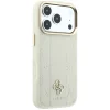 Guess Stripe Peony 4G Logo MagSafe védőtok iPhone 18 Pro / iPhone 17 Pro készülékhez, bézs thumbnail
